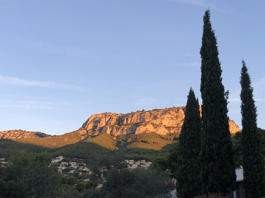 Le Baou depuis les fours à chaux