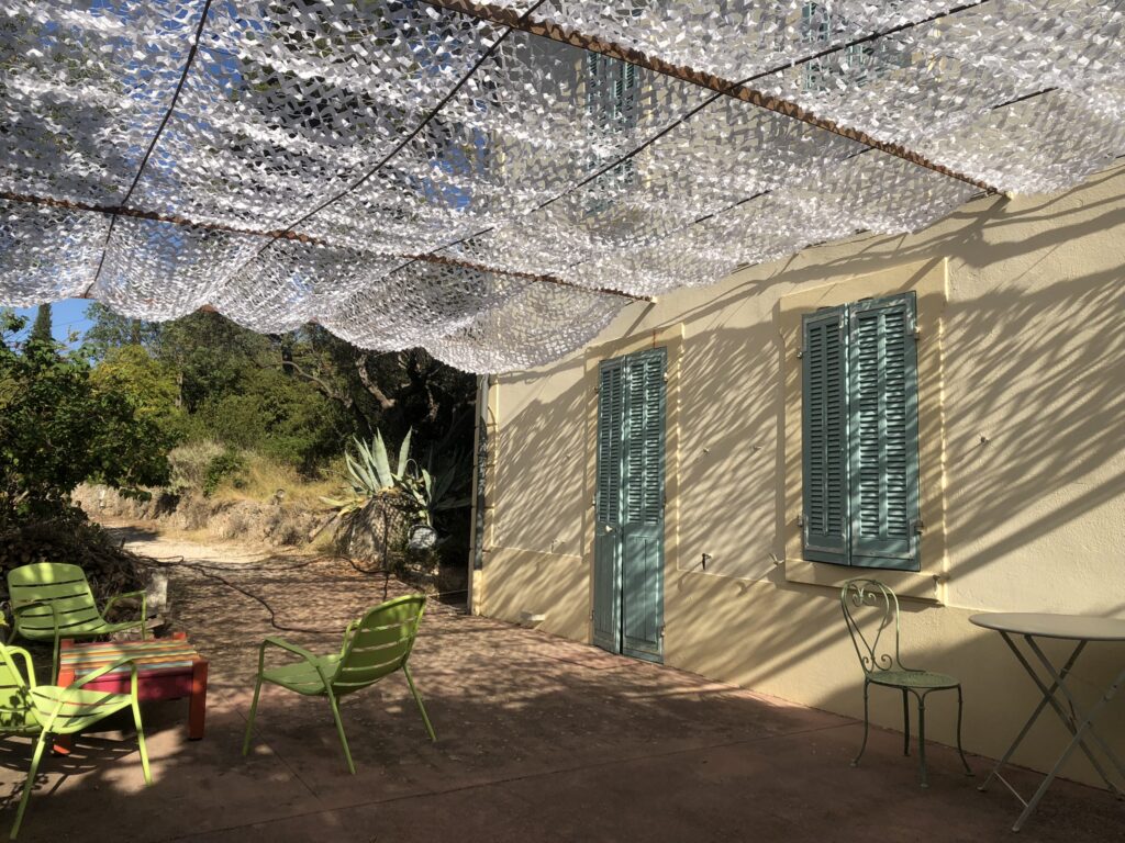Voile d'ombrage Terrasse sud